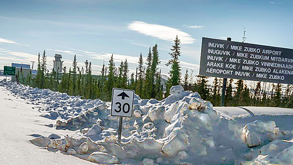 Forsaken vehicles must take off from Inuvik Airport parking lot - CKLB ...